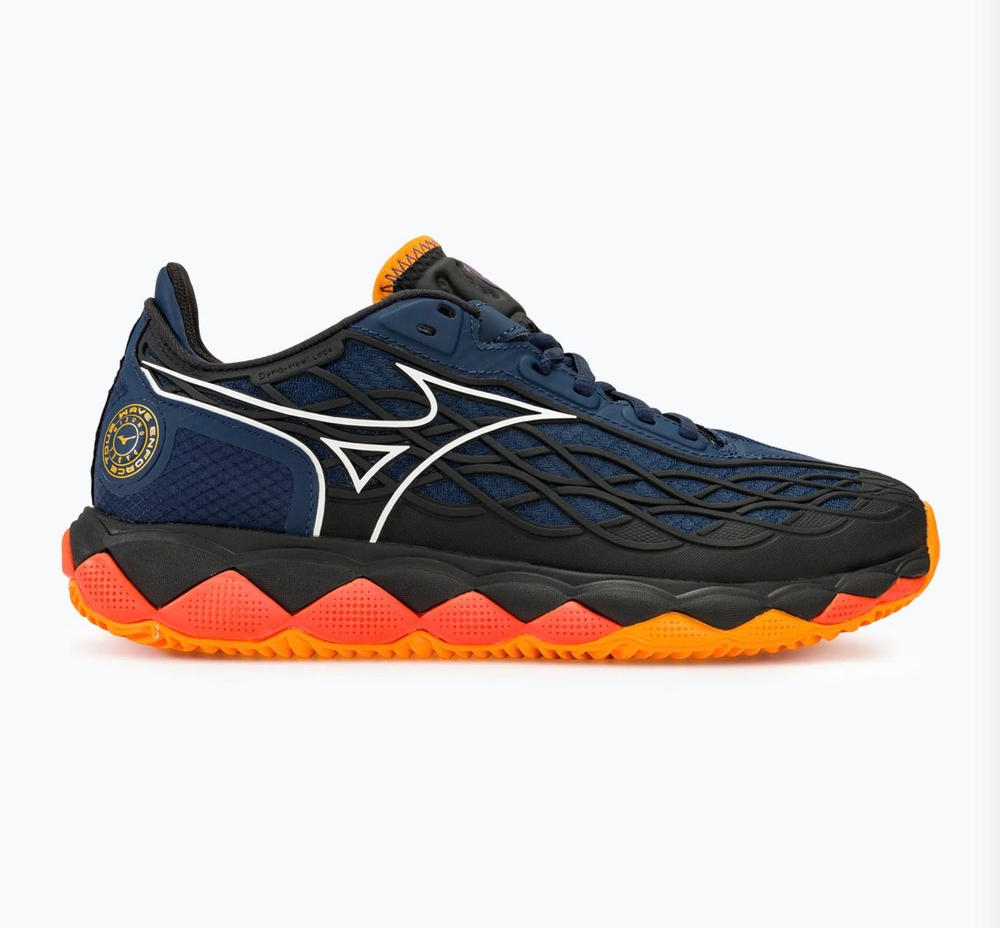 MIZUNO, WAVE ENFORCE TOUR, Padel, DRESS BLUES / WHITE / CARROT CURL, MEN, US 11 /EUR 44,5 /UK 10 /СМ 29