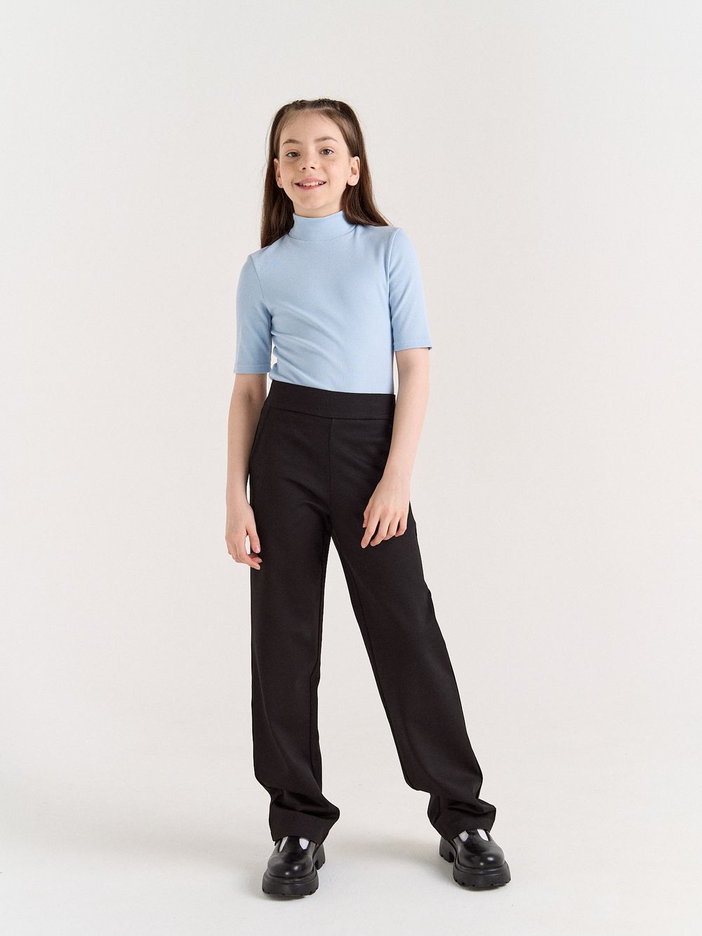 Бадлон с коротким рукавом "Голубой" 7+