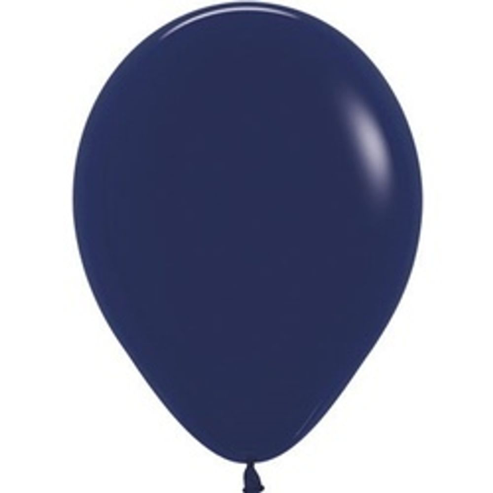 Шар (12"/30 см) Темно-синий (044), пастель 50 шт.