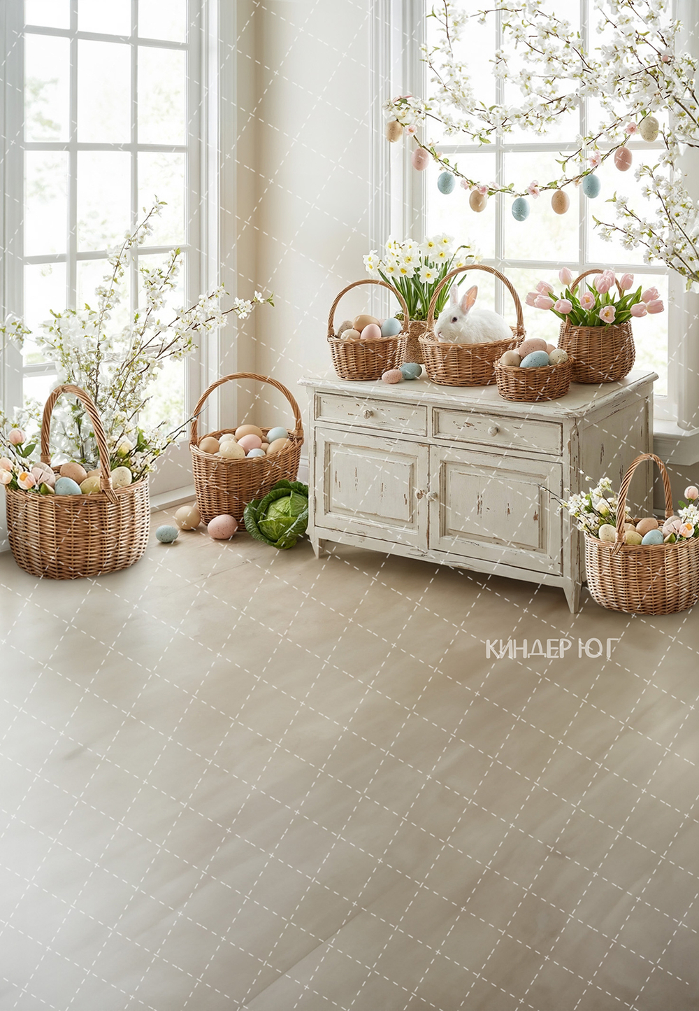 Фотофон "Пасхальный" арт. ФФ912-7