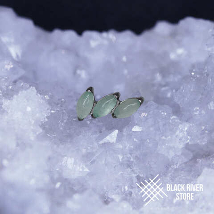 3K Plume Green Aventurine