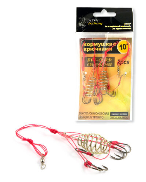 Кормушка Akara с крючками двойная овальная №12