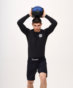 Медбол IN24-WB100, 6 кг, синий