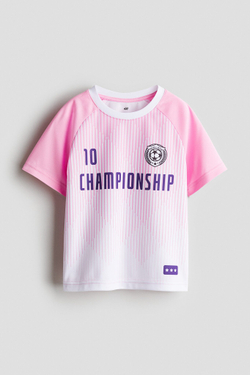 H&M Футболка с принтом, розовый