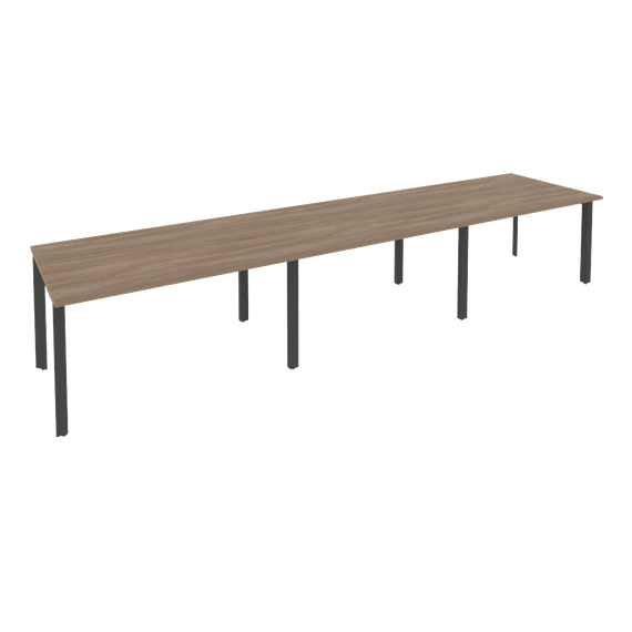 Onix Стол переговорный O.MP-PRG-3.3 Дуб Аризона/Металл Антрацит 4140*980*750