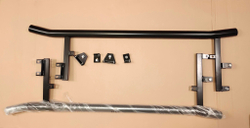 Защита порогов усиленная «Труба» d60, Chevrolet Niva (03.2009-), Нива Тревел