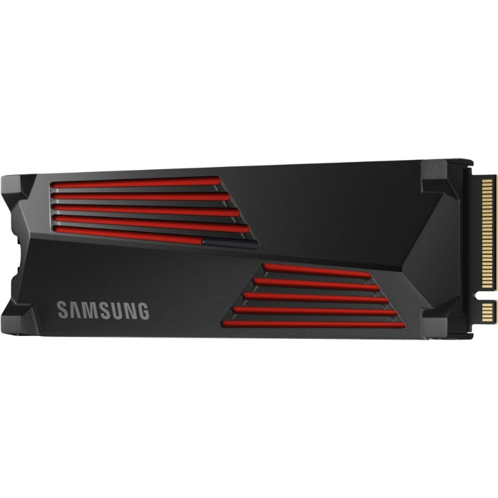 Твердотельный накопитель SSD 1Tb Samsung 990 PRO M.2 PCI-E NVMe 2.0 Gen 4.0 x4 (R7450/W6900MB/s) с радиатором