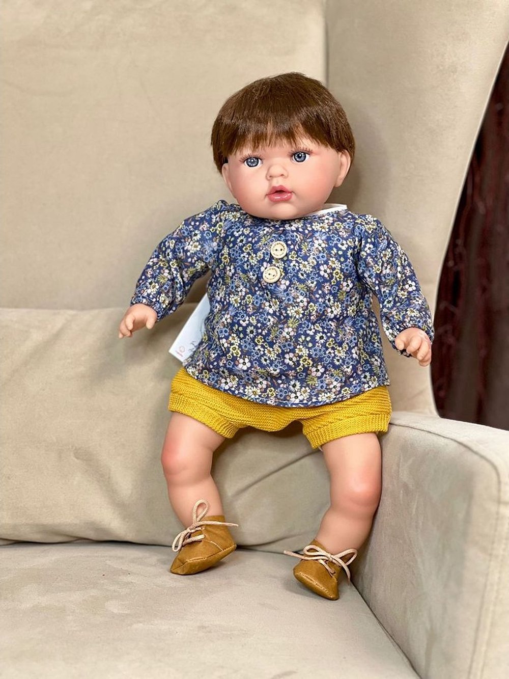 Кукла Nines 45см Lucas мягконабивная в пакете (N4240K)