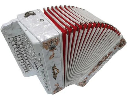 ГАРМОНЬ "ЧАЙКА-204" (S6ХL), ЦВЕТ БЕЛЫЙ