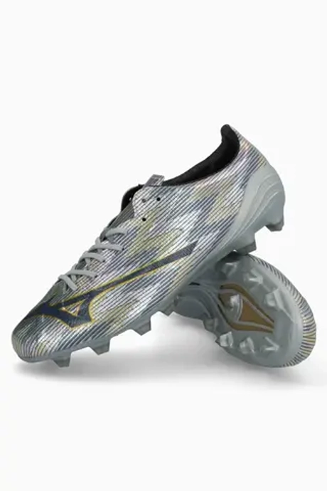 Бутсы Mizuno Alpha II Japan FG - серебряный