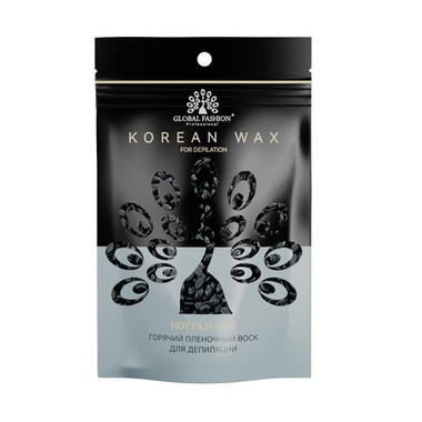 Горячий воск в гранулах Global Fashion 1000гр sea mud