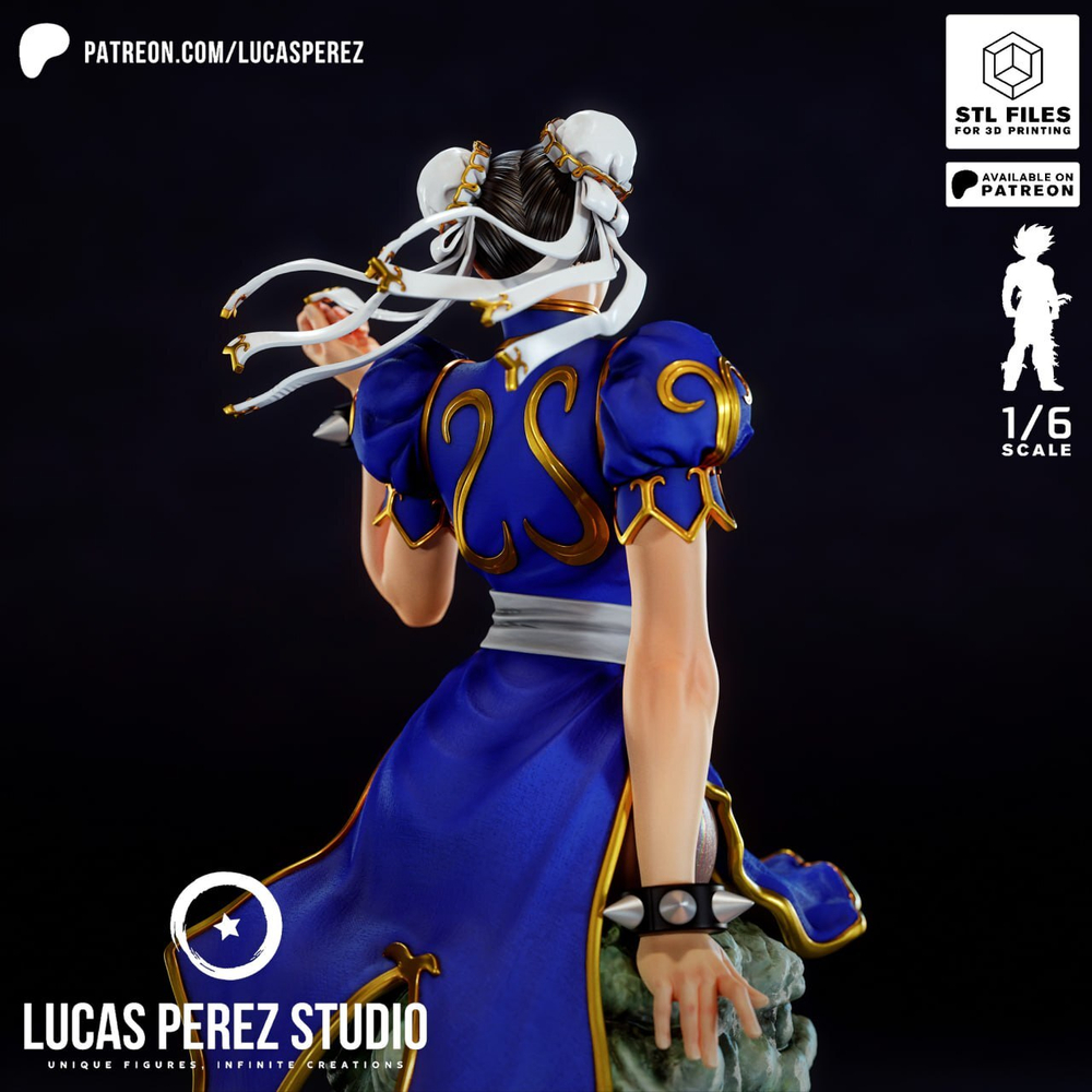 Чунь Ли Фигурка Chun-Li Street Fighter