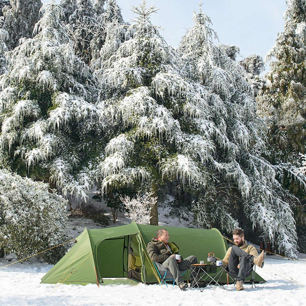 Палатка туристическая 2-местная Naturehike Opalus NH17L001-L, 20D, зеленый, 6976023924781