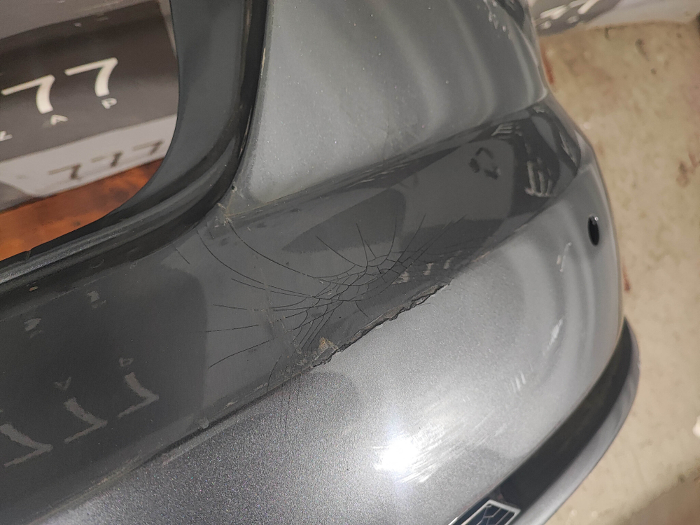 Бампер задний Audi A4 (B9) 15-19 Б/У Оригинал 8W5807511J