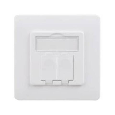 Настенный адаптер для модулей Keystone (для модулей форм-фактора S19)