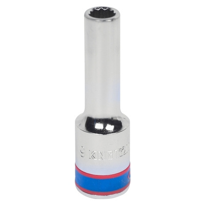 KING TONY (423009M) Головка торцевая глубокая двенадцатигранная 1/2", 9 мм