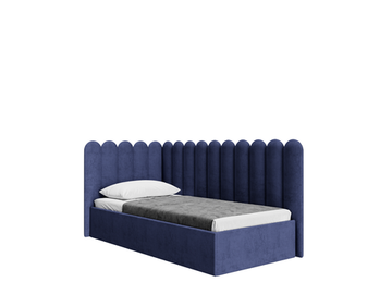 Савоярди ПМ-407 исп.2 Кровать (левая) Formula 784 (Индиго)