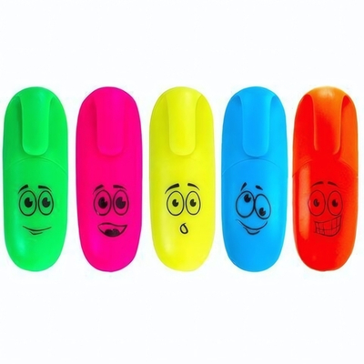 Текстовыделитель 1-5мм. "Неончики" мини, в ассорт. (Юнландия)