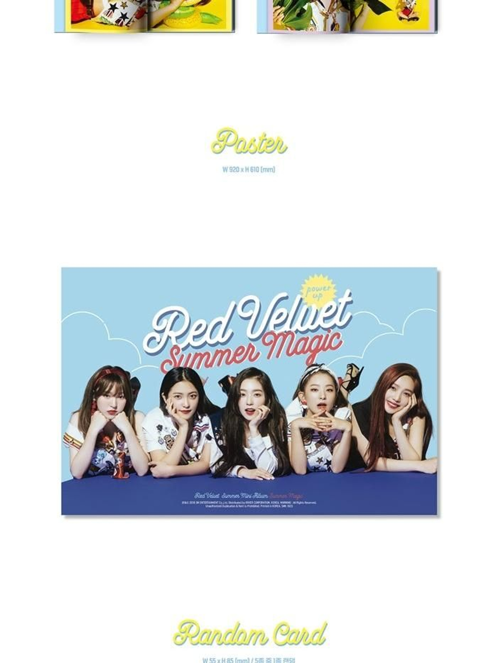 Альбом RED VELVET - SUMMER MAGIC Summer Mini Album