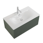 Тумба с раковиной подвесная BelBagno UNO-800-1C-SO-VO Еловый матовый, раковина белая BB-8099-80