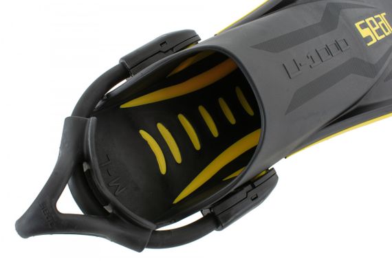 Ласты Seac U-1000 Sling Strap желтые