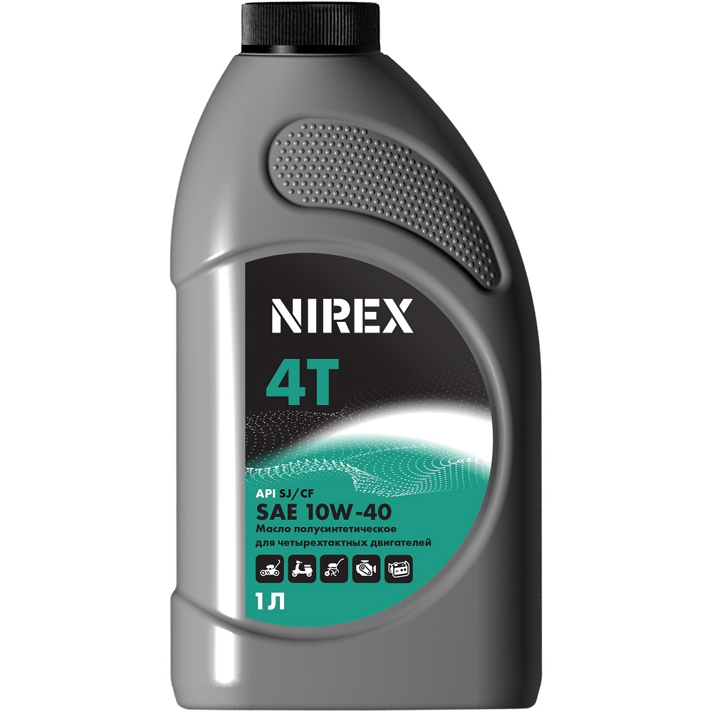 Масло NIREX 4-х тактное полусинтетика SAE 10W-40 1 л NRX-32293