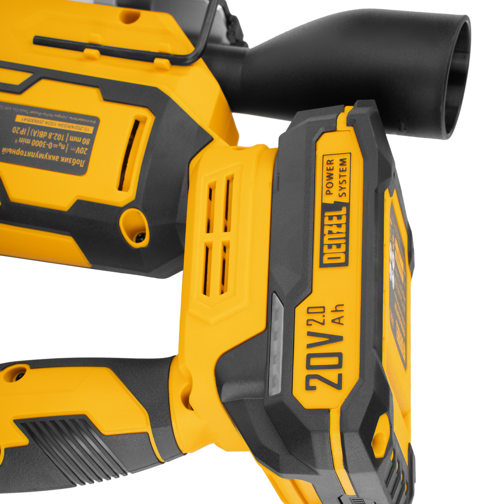 Лобзик аккумуляторный CJH-20-80, Li-Ion, 20 В// Denzel