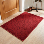 Коврик 70*100см Люксор Люкс Принт ворс 3 мм, красный (ассорти)