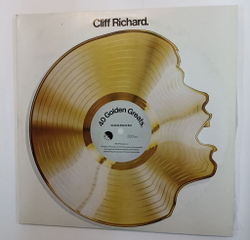 Винтажная виниловая пластинка Cliff Richard 40 Golden Greats (UK 1977)