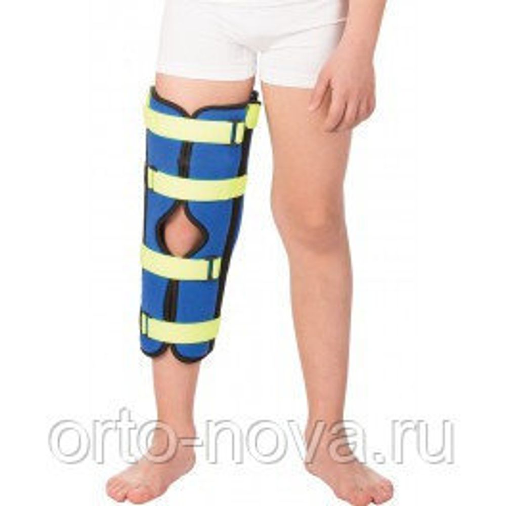 Детский бандаж на коленный сустав для полной фиксации (тутор) Т-8535