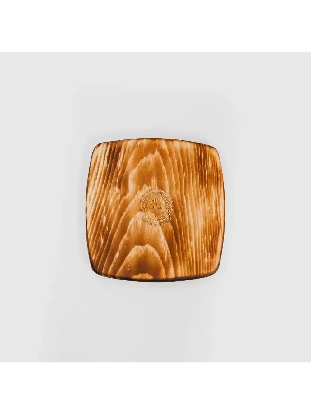 Деревянная менажница квадратная 5 отсеков из кедра