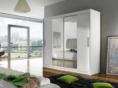 Шкаф-купе Нея 2 Белый 101  260*45*240