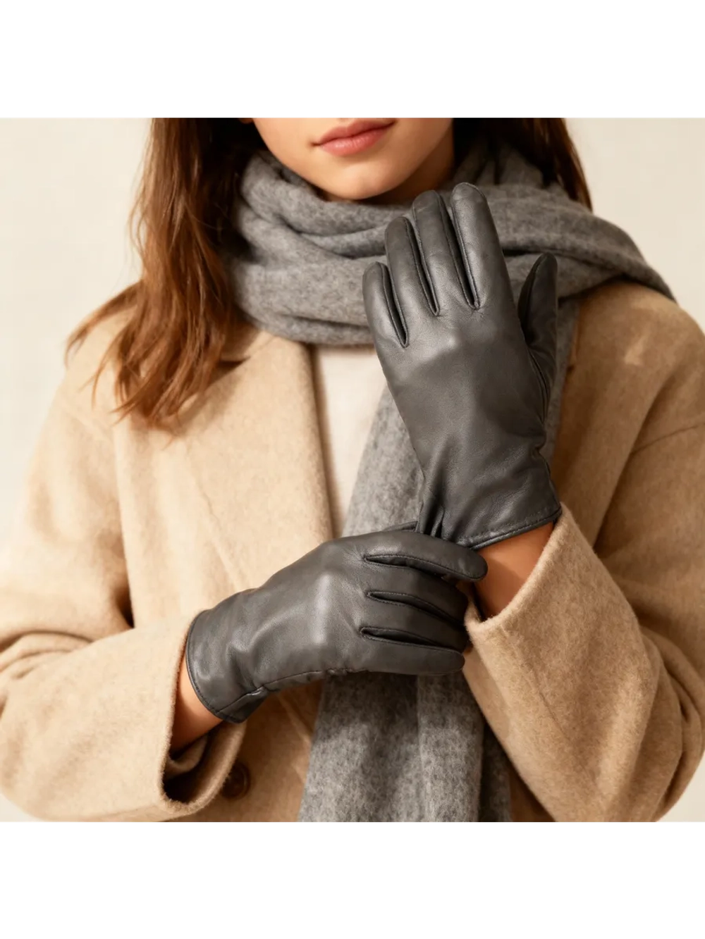 перчатки кожаные зимние теплые с подкладкой