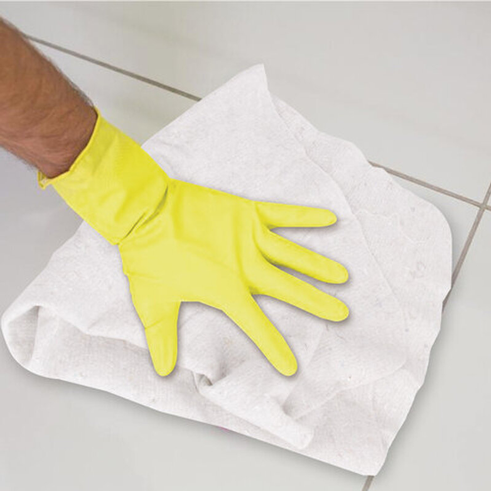 Тряпка для мытья пола ЛАЙМА, 80х100 см, хлопок, белая