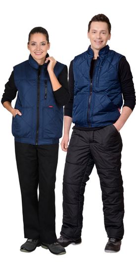 Жилет  утепленный "Сириус-Европа" (т.синий)