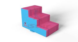 Мягкий модуль гимнастический "ЗВЕЗДА" - лестница