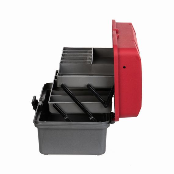 Ящик рыболова NISUS Fishing 2-tray двухполочный красный (N-FB-2-R)