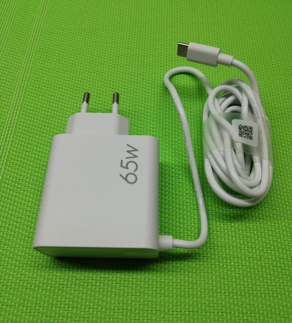 Блок питания (зарядное устройства) + кабель Type-C, (E065-1R200325VE) (65W) для ноутбуков Tecno / Infinix (АСЦ)