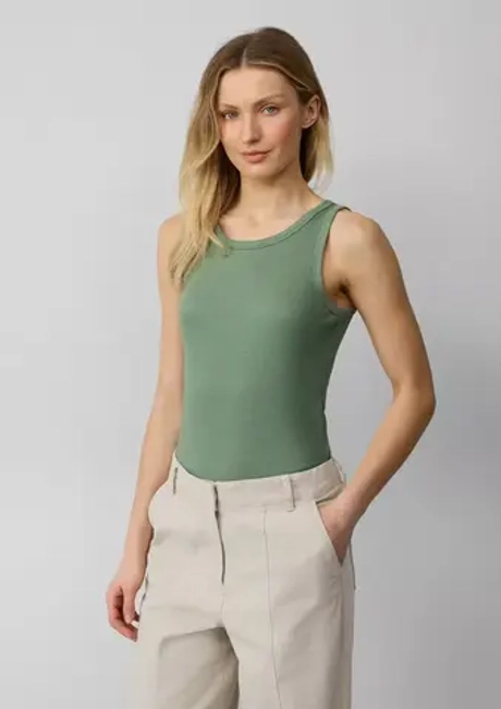 Эластичный топ с ребристой текстурой s.Oliver