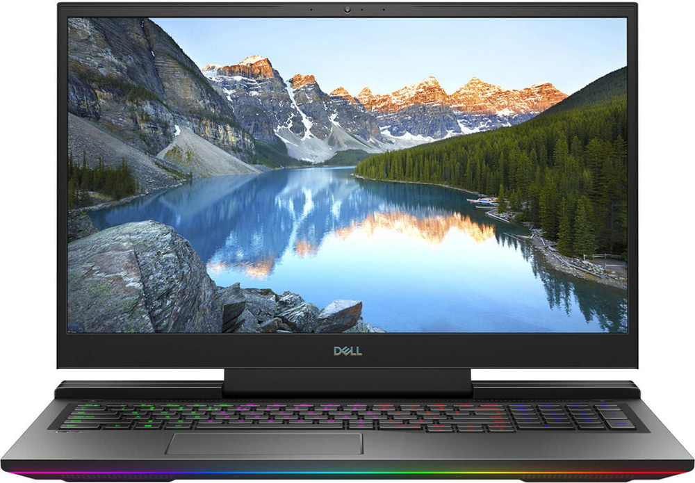 Ноутбук Dell G7 17 7700 Intel Core i7 10750H, 2.6 GHz - 4.8 GHz, 32768 Mb, 17.3&quot; Full HD 1920x1080, 1000 Gb SSD, DVD нет, nVidia GeForce RTX 2070 Super 8192 Mb, Windows 10 Home, черный, 3.29 кг, G717-2512
