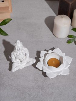 Бог Шива и подсвечник Лотос