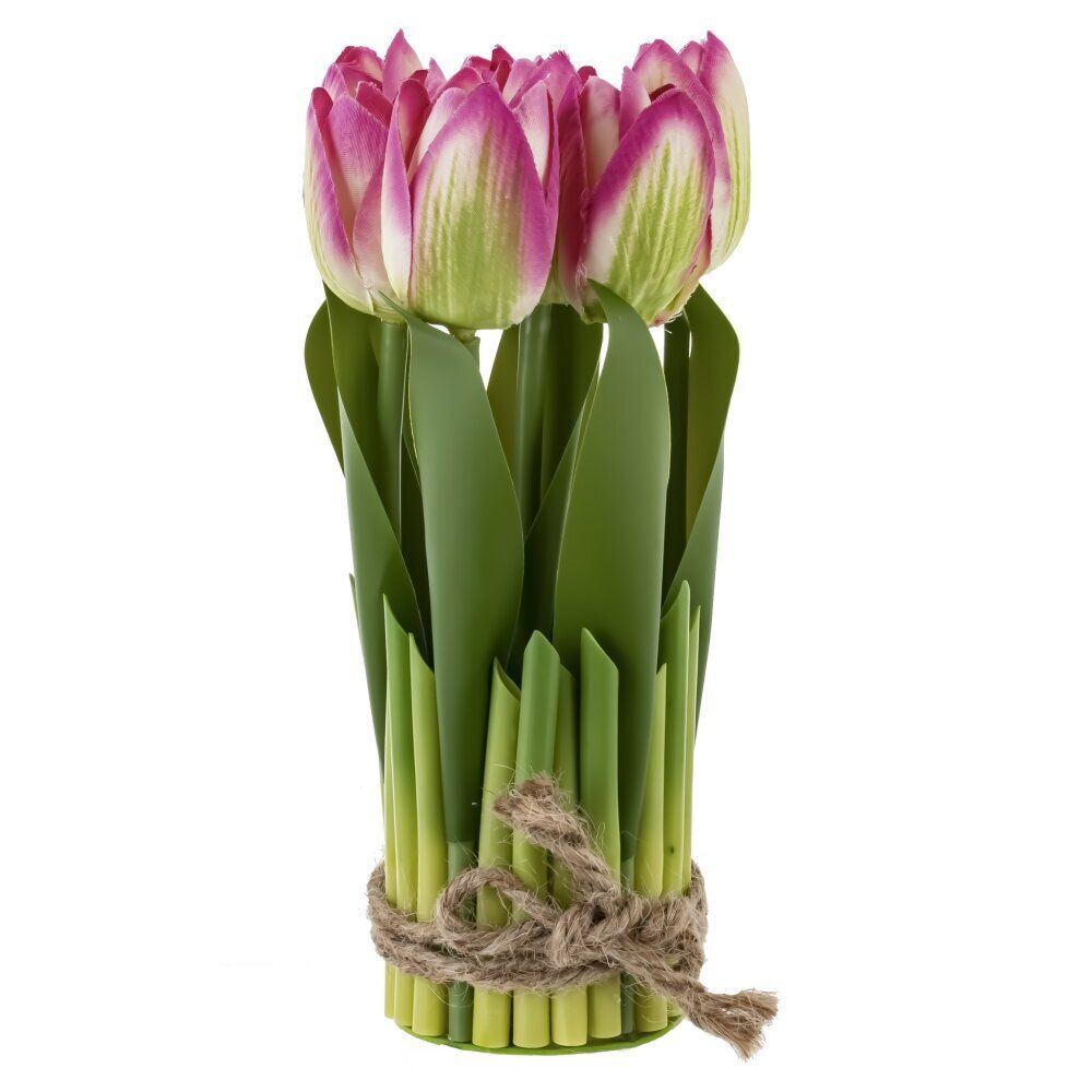 GAEM Цветочная композиция "Тюльпан", L8,5 W8,5 H18 см