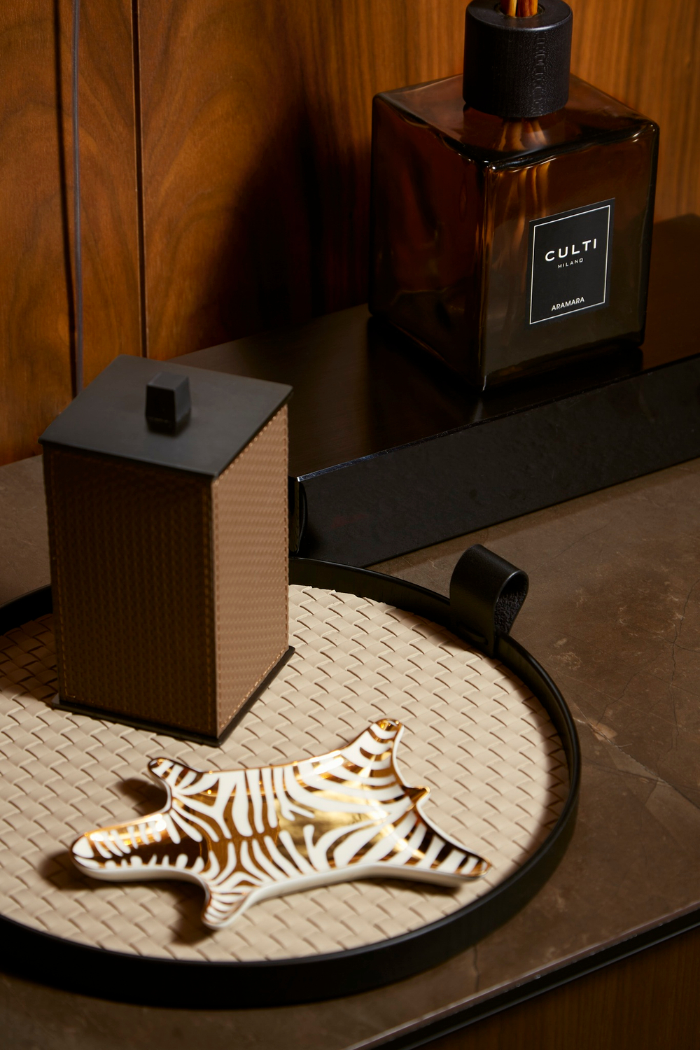 Органайзер с крышкой Коричневый