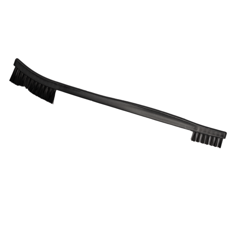 LERATON BR16 Мини щетка двухсторонняя жесткая, черная щетина