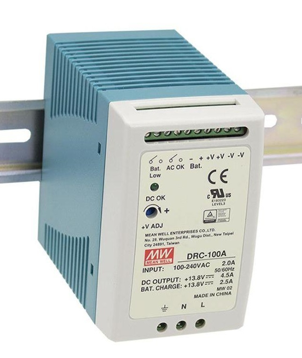 Преобразователь AC-DC сетевой Mean Well DRC-100A