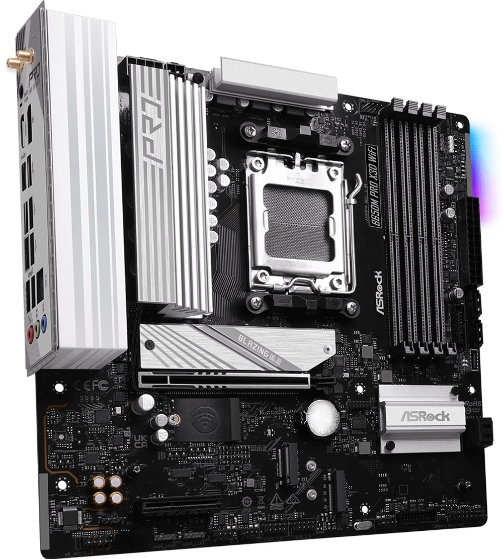 Материнская плата ASRock B650M PRO X3D