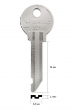 Заготовка английского ключа  10575 GLA-1D GLZ1 GLV1 GLA1 КНР