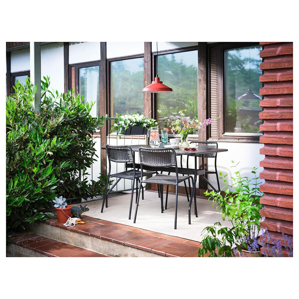 Безворсовый ковер IKEA MORUM (МОРУМ), Бежевый, 160х230 см