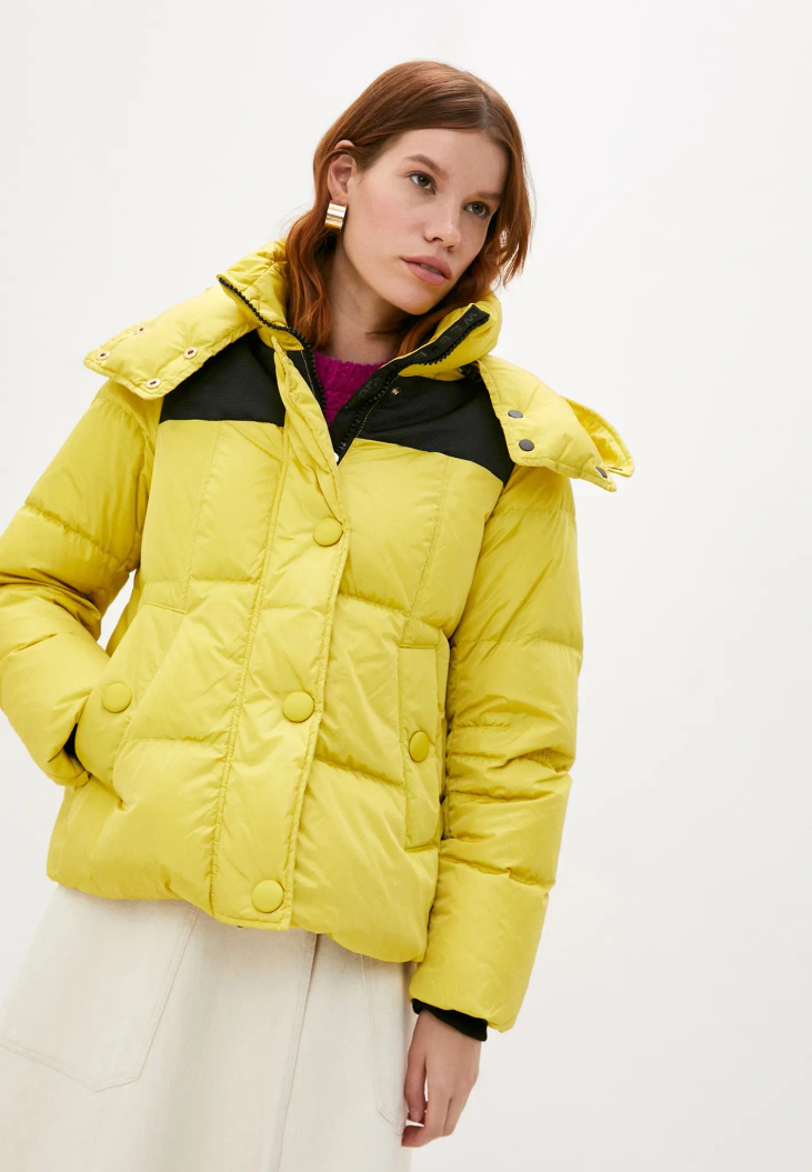 Пуховик с капюшоном Max Mara Weekend