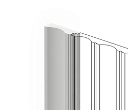 Финишный молдинг HiWood, 270x4,3 см